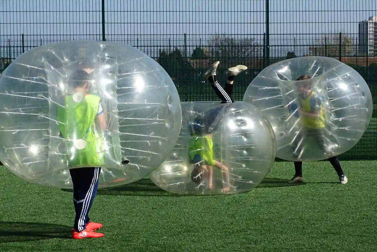 bubble football birthday party ideas for 10 year olds North East