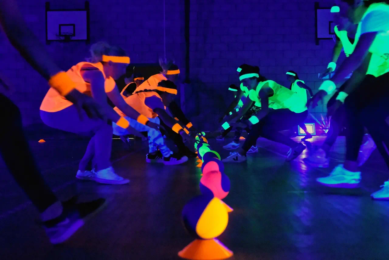 glow in the dark sports birthday party for 10 year olds Gosforth