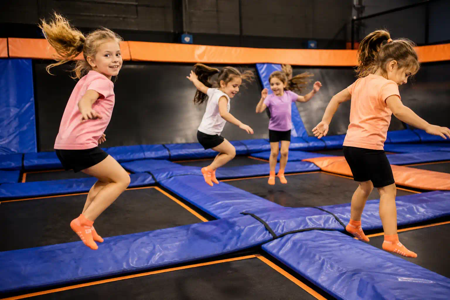 trampolining party for 8 year olds in Gosforth